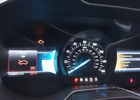 2014 Ford Fusion Titanium из США, поврежденный, VIN 3FA6P0K93ER310688